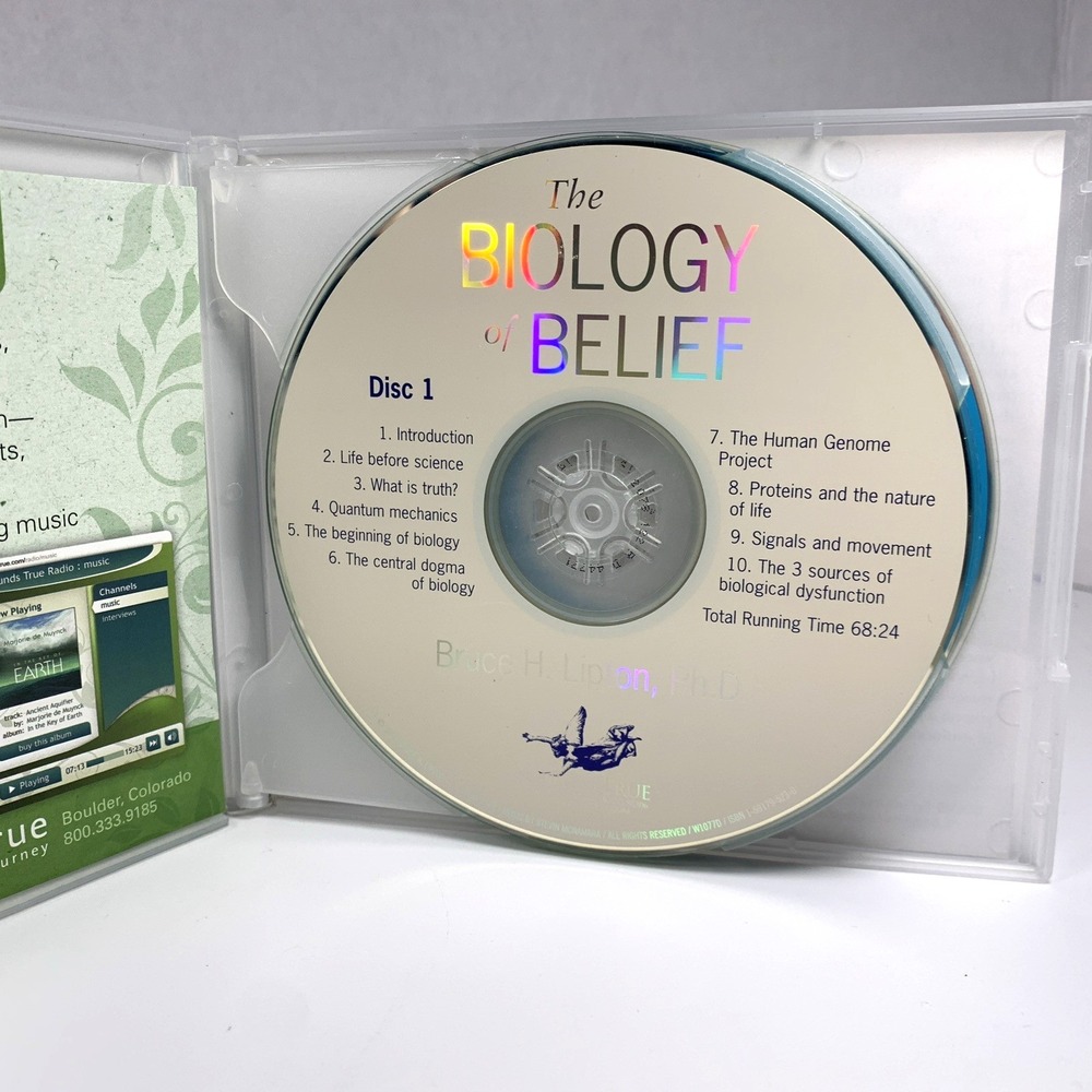 The Biology of Belief: Unleashing the Power of Consciousness -Bruce H. Lipton CD - Picture 8 of 12